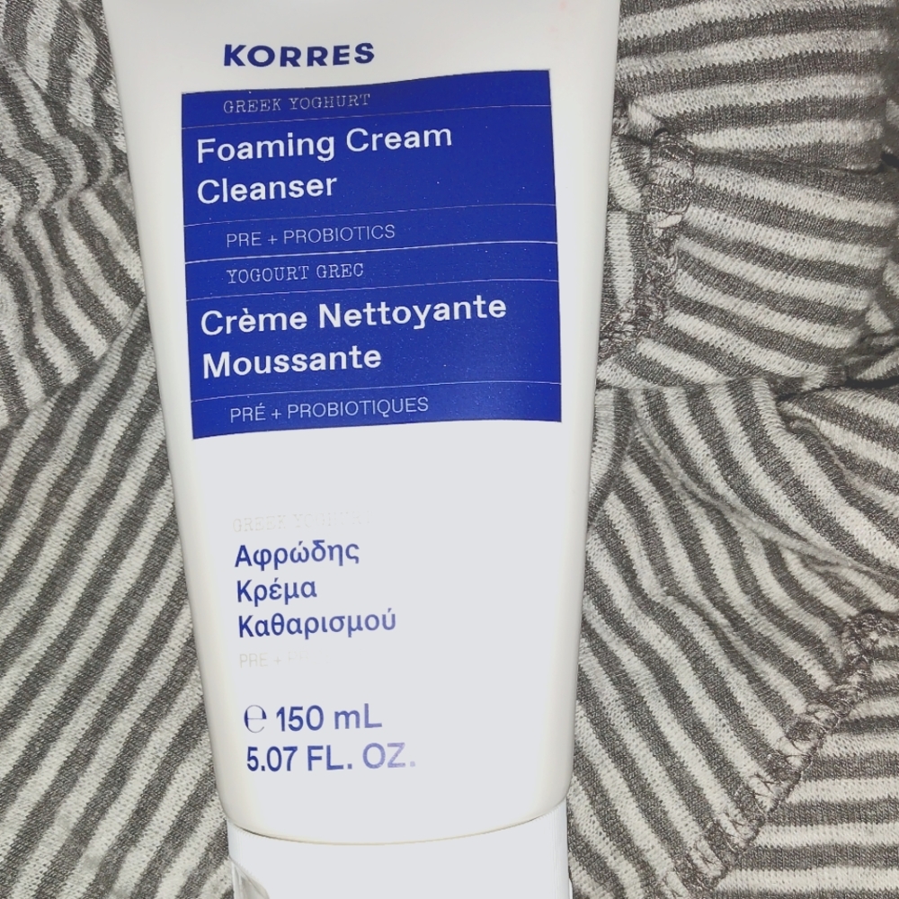 Korres foaming cleanser